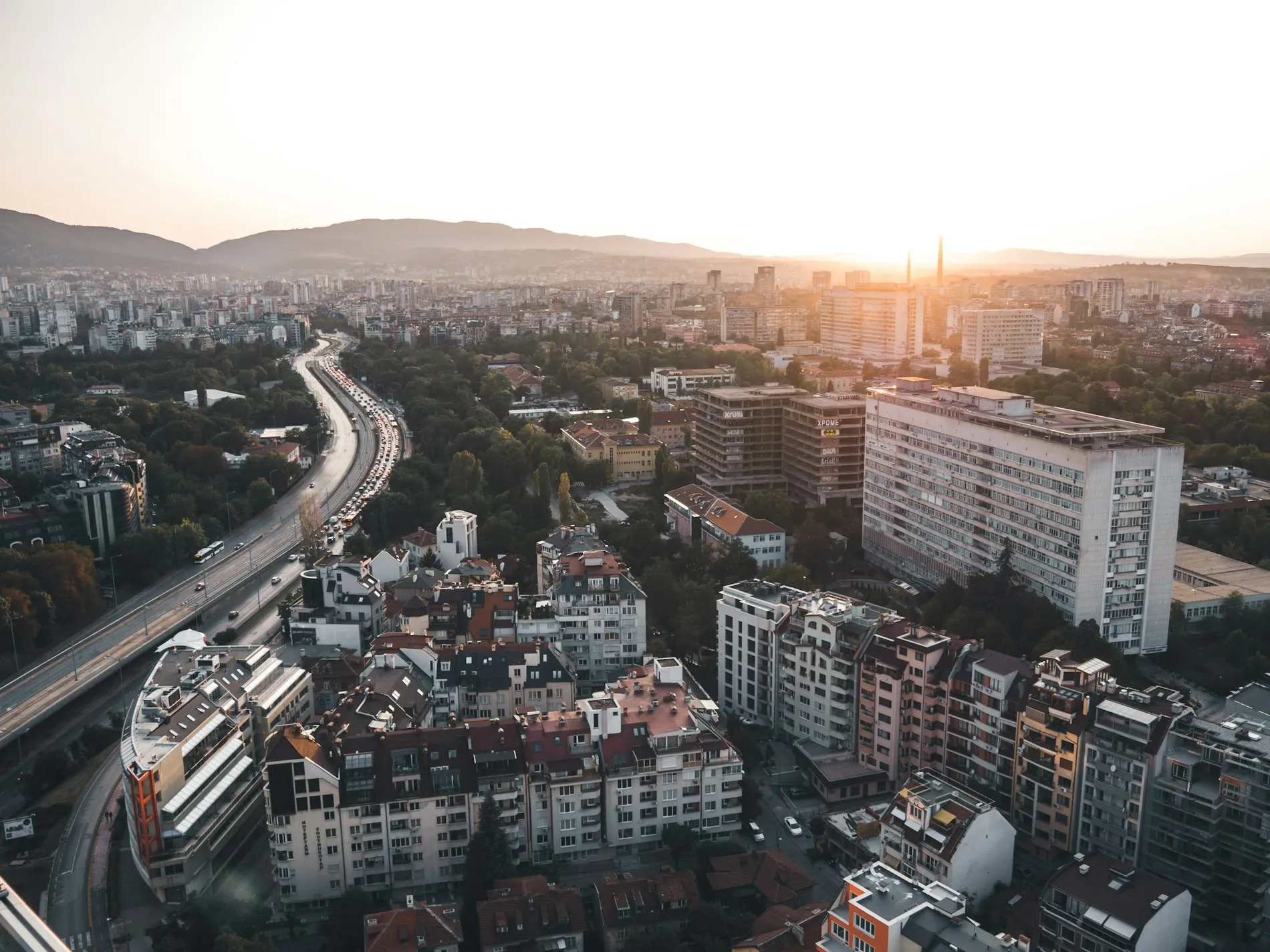 Sofia, service area